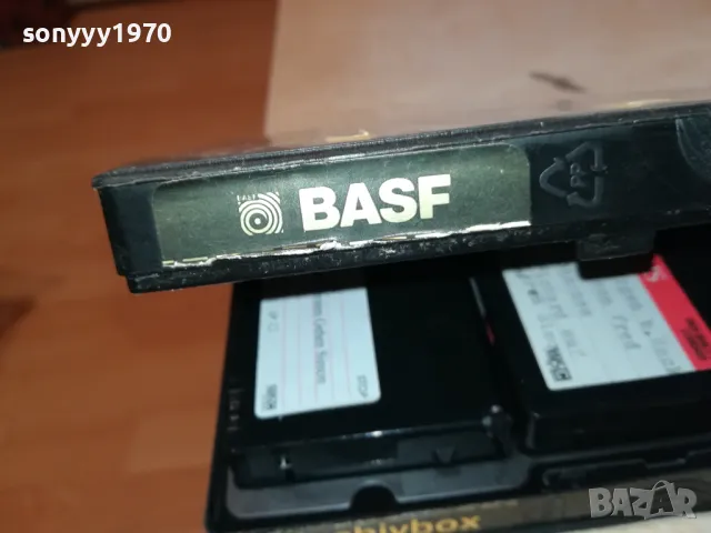 TDK BASF VIDEO VHS C TAPE X3 ВНОС GERMANY 2112241203, снимка 9 - Други жанрове - 48423615
