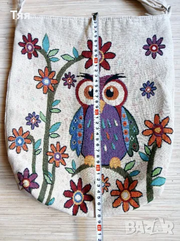 Бродирана чанта/ торба , снимка 3 - Чанти - 49420038