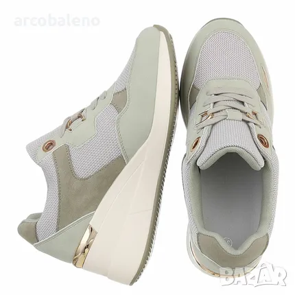 Дамски кецове на танкетка, 4цвята , снимка 7 - Кецове - 48437543