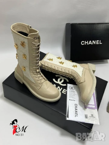 ботуши chanel, снимка 2 - Дамски ботуши - 50741966