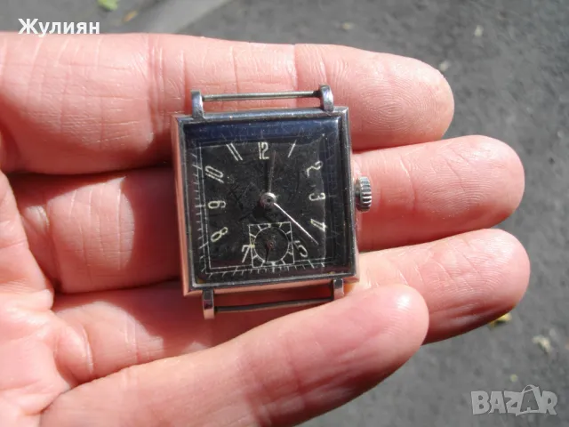 КОЛЕКЦИОНЕРСКИ СТОМАНЕН ЧАСОВНИК АРТ ДЕКО ART DECO , снимка 6 - Антикварни и старинни предмети - 47634840