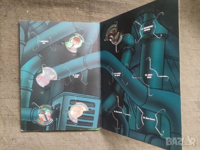 Продавам албум BEN 10 с тазота, снимка 8 - Колекции - 39844578