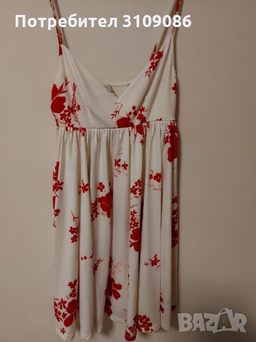 Лятна рокля   Zara с презрамки , снимка 1 - Рокли - 33413013
