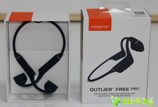 Слушалки Creative Outlier Free Pro IPX8 Waterproof, снимка 3 - Слушалки и портативни колонки - 43927026