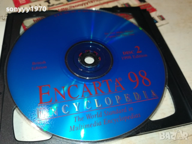 ENCARTA 98 ENCYCLOPEDIA-ДВА ДИСКА 2609250359, снимка 13 - Други игри и конзоли - 51841788
