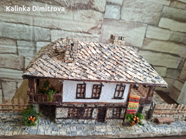 Макети на Възрожденски къщи-ръчна изработка., снимка 7 - Декорация за дома - 53227582