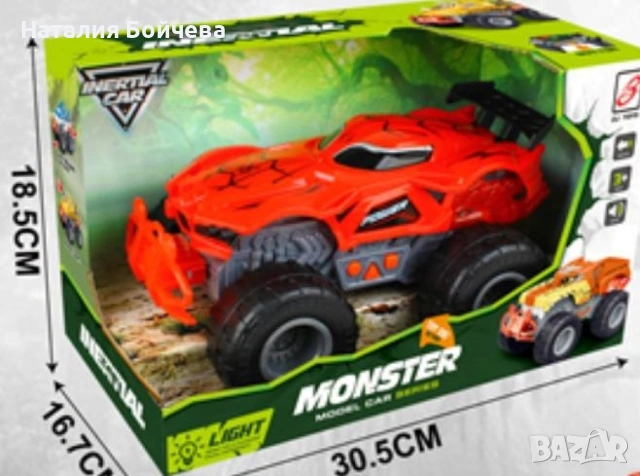 Играчка джип за деца с музика и светлини / Цвят: червен, снимка 7 - Коли, камиони, мотори, писти - 53387505