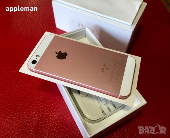 Apple iPhone SE 64Gb ROSE GOLD Фабрично отключен, снимка 2 - Apple iPhone - 38916275