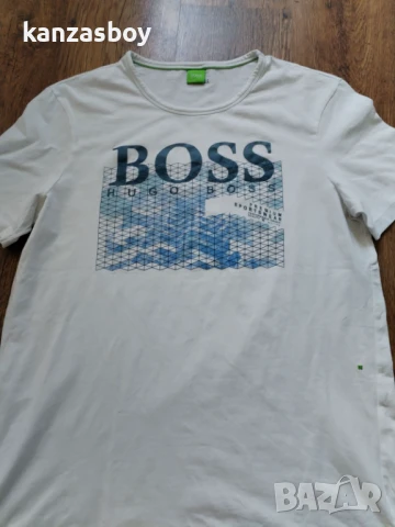 hugo boss green - страхотна мъжка тениска 2XL, снимка 5 - Тениски - 51196491