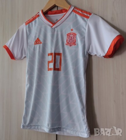 #20 Asensio / ADIDAS / Детска футболна тениска на Испания - ръст до 146см., снимка 12 - Детски тениски и потници - 37023136