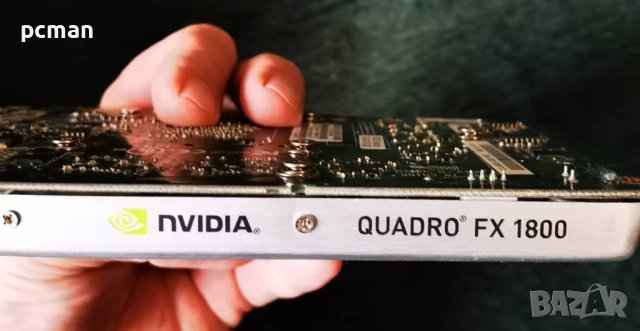 Видеокарта NVIDIA Quadro FX 1800 - 768 MB, снимка 2 - Видеокарти - 43593954