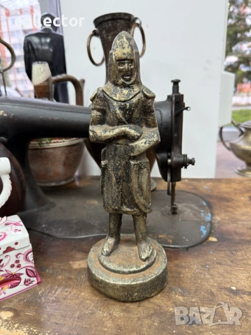 Масивна метална фигура на рицар / войн. №7807