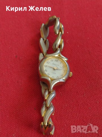 Модерен дамски часовник  GUCCI QUARTZ много красив стилен дизайн 24293, снимка 4 - Дамски - 37456979