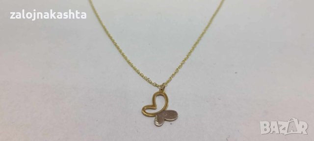 Ново Златно колие-1,67гр/14кр, снимка 4 - Колиета, медальони, синджири - 43447950