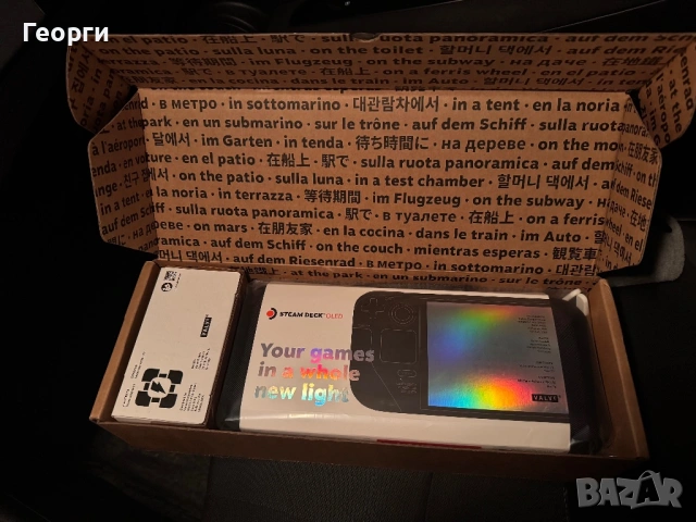 Преносима конзола за игри Valve Steam Deck OLED 512 GB, снимка 5 - Други игри и конзоли - 53192931
