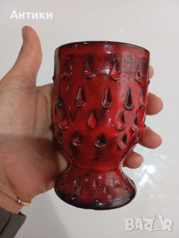 Стара маркирана ваза , снимка 4 - Вази - 52480697