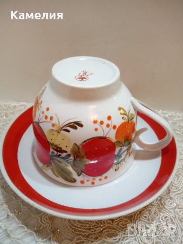 Руски порцелан , снимка 5 - Чаши - 43820334