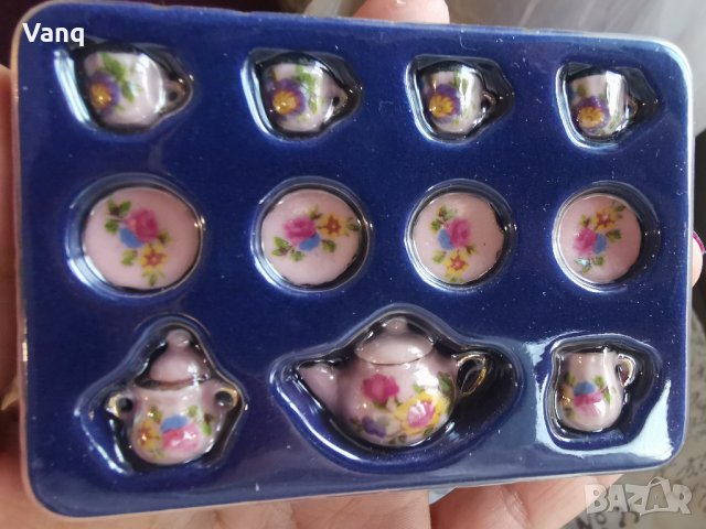 Порцеланов сервиз за барби, снимка 2 - Кукли - 32173546