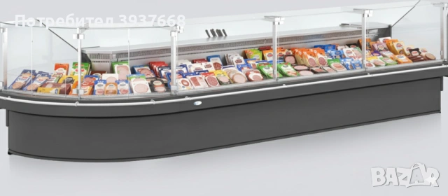 Щандова хладилна витрина