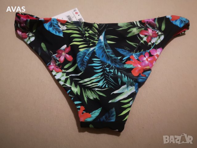 Бански - 30% Reserved долнище L размер черно червено, снимка 2 - Бански костюми - 33488534