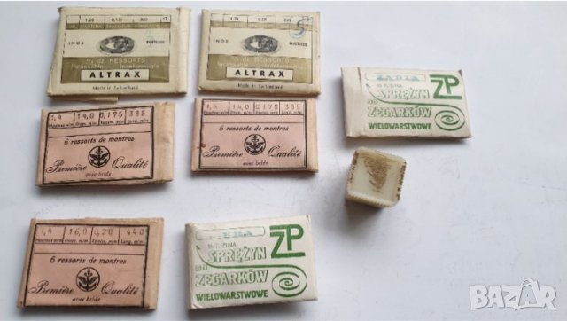 Главни пружини за ръчни часовници швейцарски , снимка 1