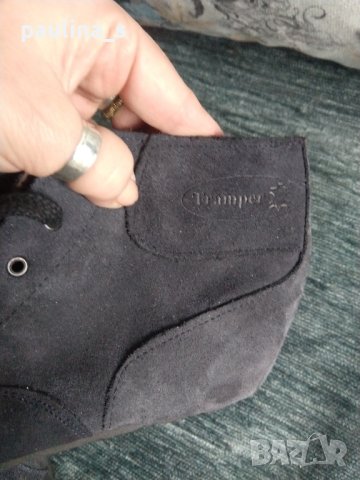 Дамски маркови боти "Tramper" / естествен велур , снимка 12 - Дамски боти - 43788057