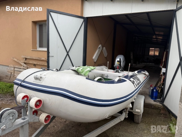 Продавам лодка и мотор Хонда, снимка 3 - Воден транспорт - 52866498