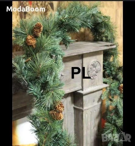 Луксозен гъст герлянд със заснежени връхчета  10м, снимка 3 - Други стоки за дома - 48042226