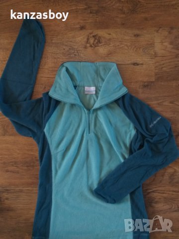 columbia - страхотен дамски полар КАТО НОВ, снимка 2 - Блузи с дълъг ръкав и пуловери - 43562635