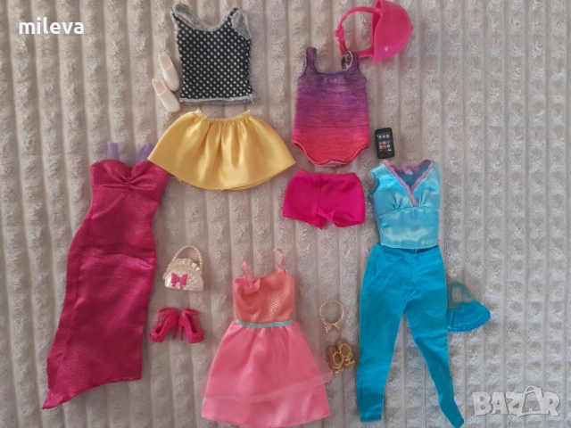 Дрехи комплекти за барби, снимка 8 - Кукли - 52288282