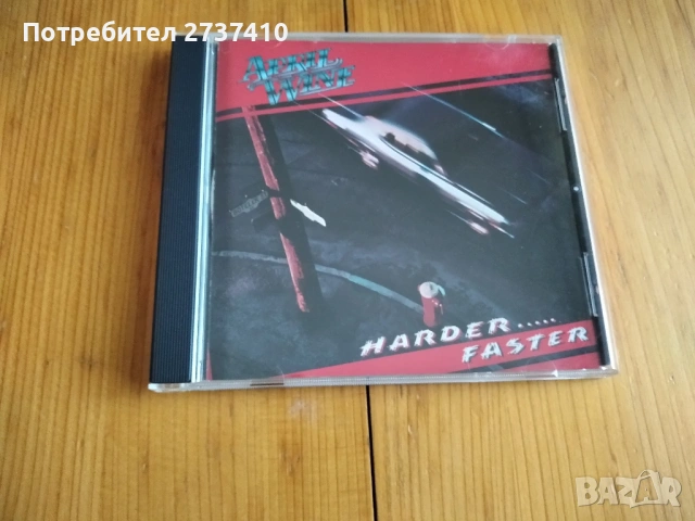 APRIL WINE - HARDER FASTER 8euro оригинален диск
