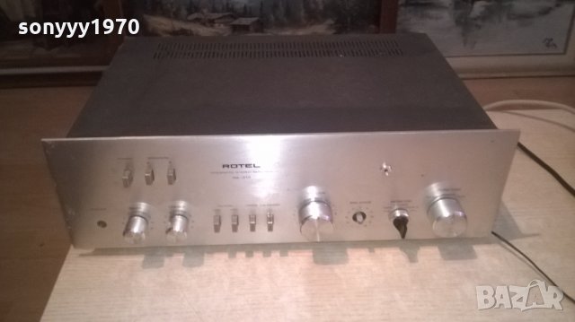rotel ra-313 stereo amplifier-внос швеицария, снимка 1 - Ресийвъри, усилватели, смесителни пултове - 27446590