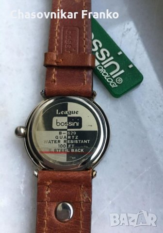 Bossini уникален дизайн стилен и елегантен часовник, снимка 3 - Дамски - 35444702