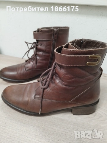 Дамски боти от естествена кожа 