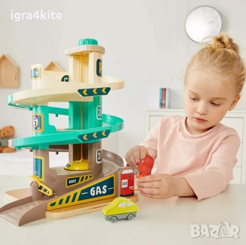 НАМАЛЕНА ЦЕНА! TopBright Dubai Deluxe Garage писта с асансьор и колички, снимка 7 - Образователни игри - 36767645