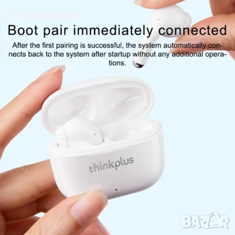 Lenovo LP40 ProTWS Bluetooth Слушалки, снимка 3 - Bluetooth слушалки - 50564442