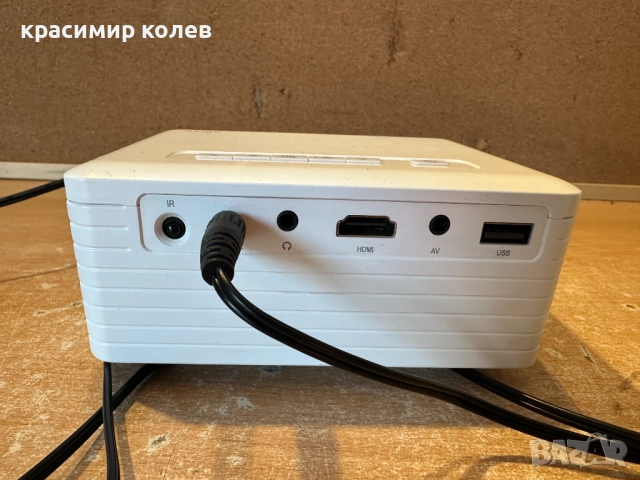 мини LED проектор "Akyio", снимка 5 - Плейъри, домашно кино, прожектори - 52924587