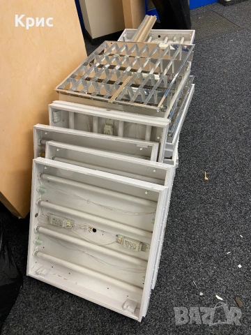 Офис осветление Лампи 10 броя, снимка 2 - Лампи за таван - 53587275