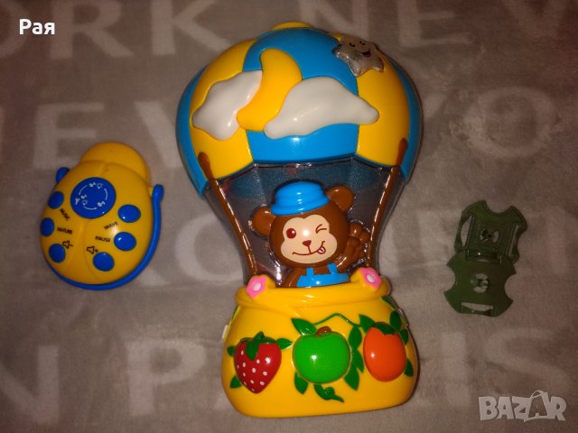 Moni Toys Музикален прожектор с дистанционно Balloon, снимка 2 - Музикални играчки - 28779435