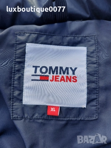 Чисто ново без етикет зимно пухено яке Tommy Jeans XL, снимка 7 - Якета - 52391853