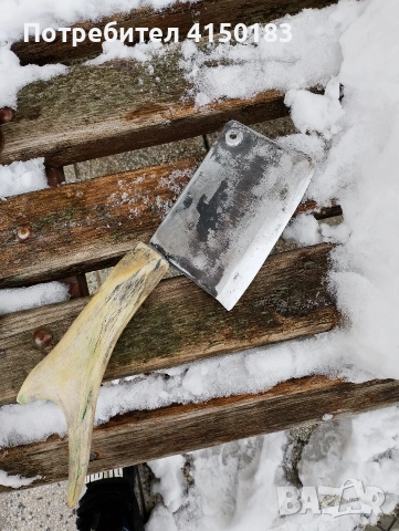 2 стари ковани сатъра , снимка 9 - Ножове - 53357388