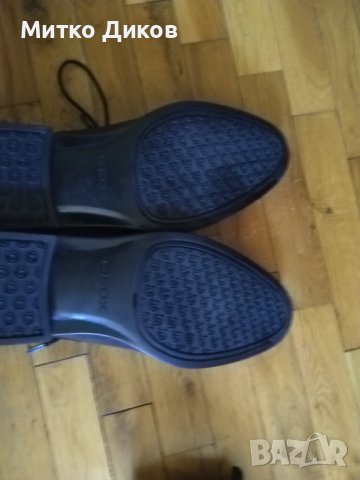 Geox Respira Amphibiox естествена кожа маркови дишащи антибактериални №42 стелка 27см, снимка 10 - Официални обувки - 38428424