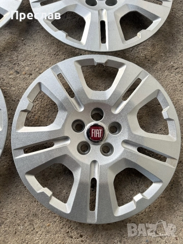 4 броя оригинални тасове за Fiat Doblo 15, снимка 2 - Аксесоари и консумативи - 52729774