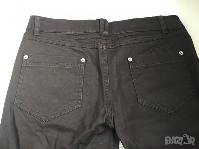 Дамски бермуди ZARA, size38, 97%памук 3% еластан, кафяви, много запазени, като нови, снимка 9 - Къси панталони и бермуди - 29018448