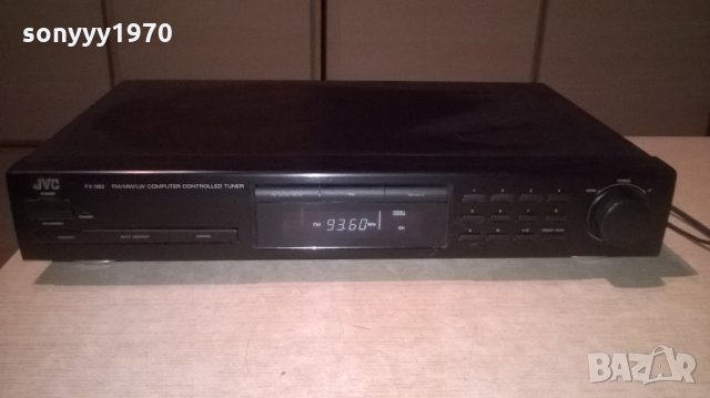 jvc fx-362bk stereo tuner-внос франция, снимка 4 - Ресийвъри, усилватели, смесителни пултове - 26684075