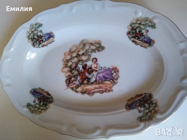 порцеланови чинии на Изида Ромео и Жулиета, снимка 2 - Чинии - 43477235