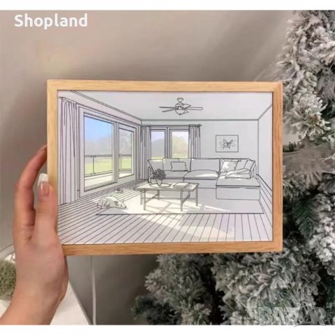 Картина с LED осветление