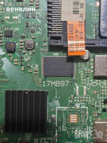 Mainboard 17MB97 от JVC LT-32V750, снимка 2 - Части и Платки - 51055013