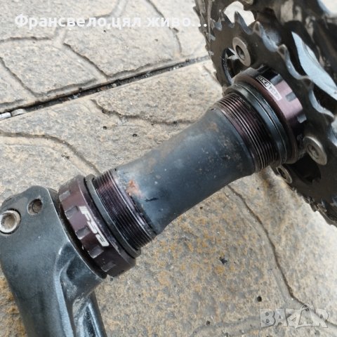 Курбел за велосипед колело със средно куха ос Shimano deore fc m 590, снимка 4 - Части за велосипеди - 40500012