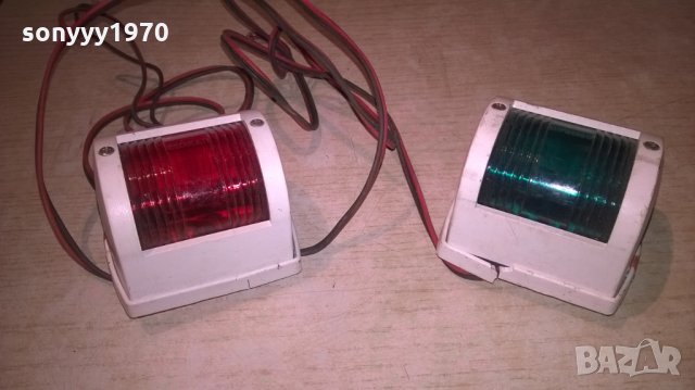 бордови светлини за лодка/яхта-made in france-8х7х6см, снимка 2 - Аксесоари и консумативи - 26544037